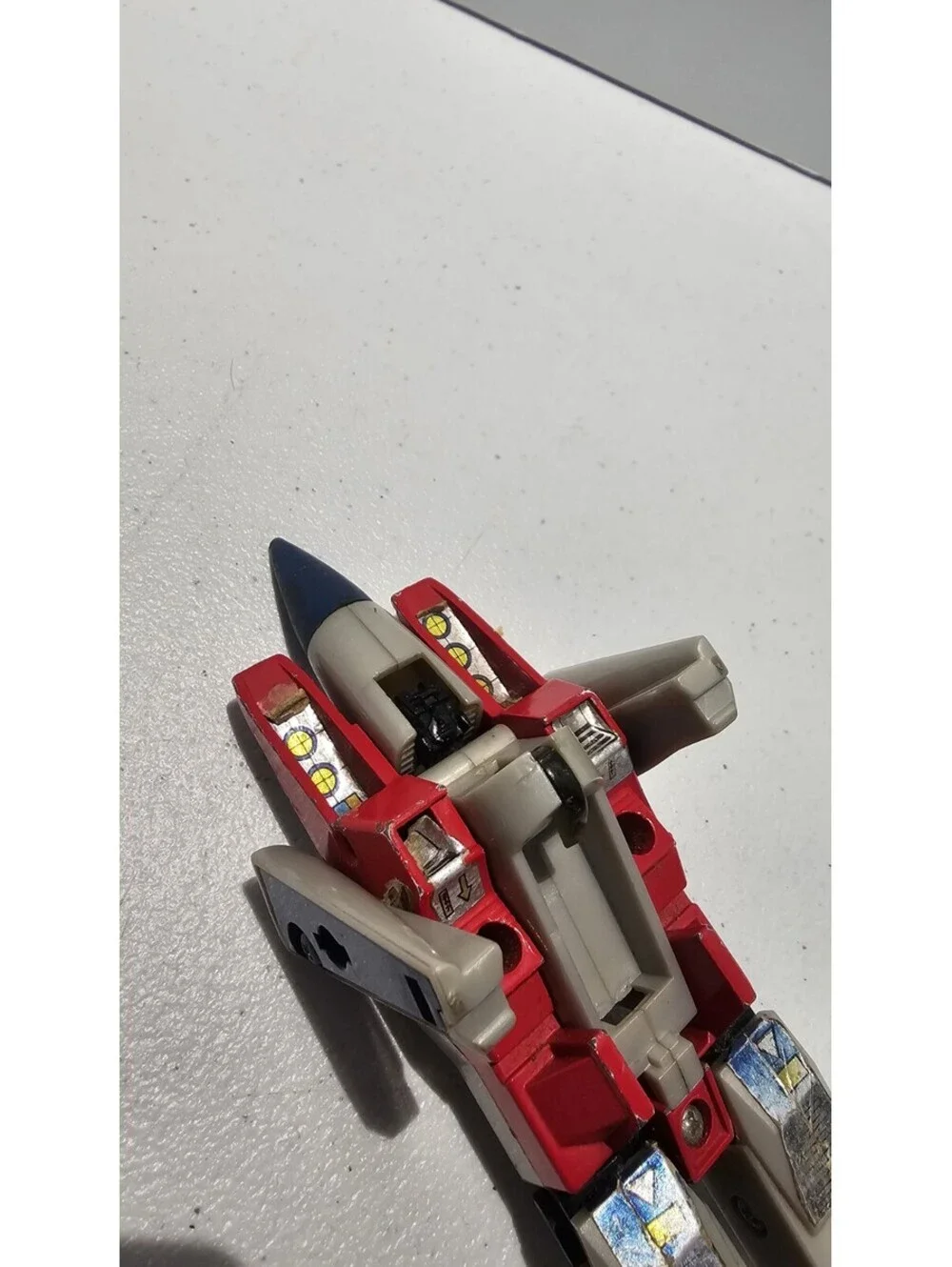 Vintage G1 Transformers Starscream Takara 1985 Decepticon Jet Incomplete